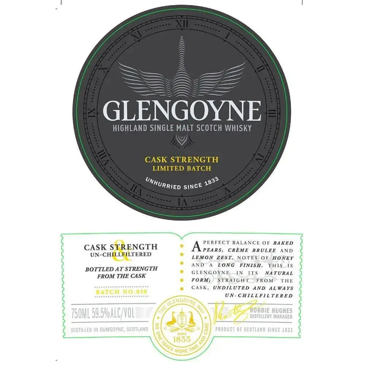 Glengoyne Cask Strength Batch No. 010 - Main Street Liquor