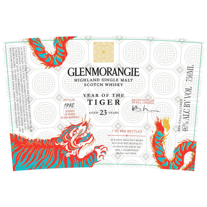 Glenmorangie Year Of The Tiger Aged 23 Years - Main Street Liquor