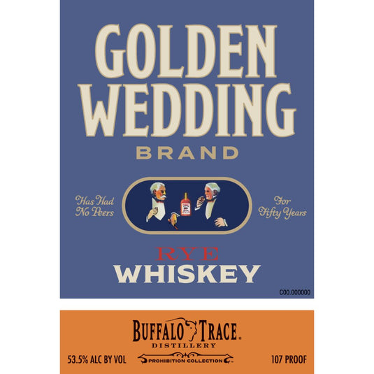 Golden Wedding Rye Whiskey - Main Street Liquor