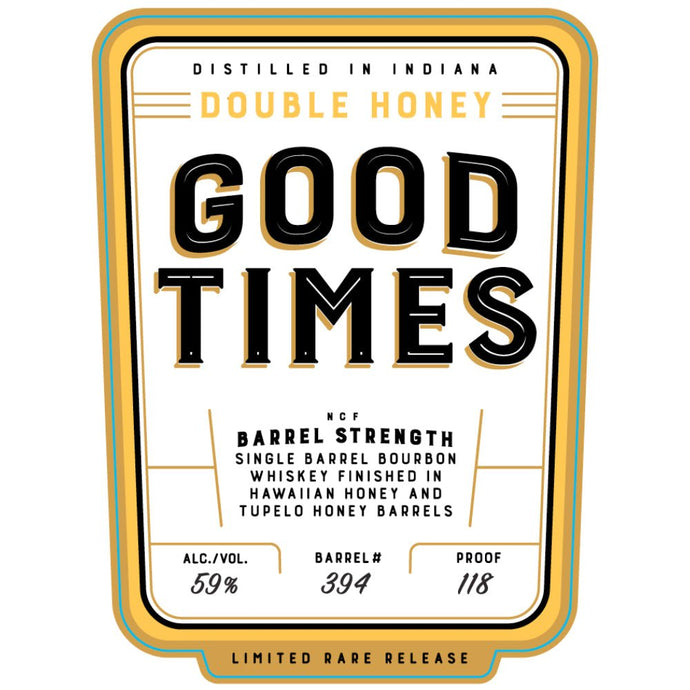 Good Times Double Honey Bourbon - Main Street Liquor