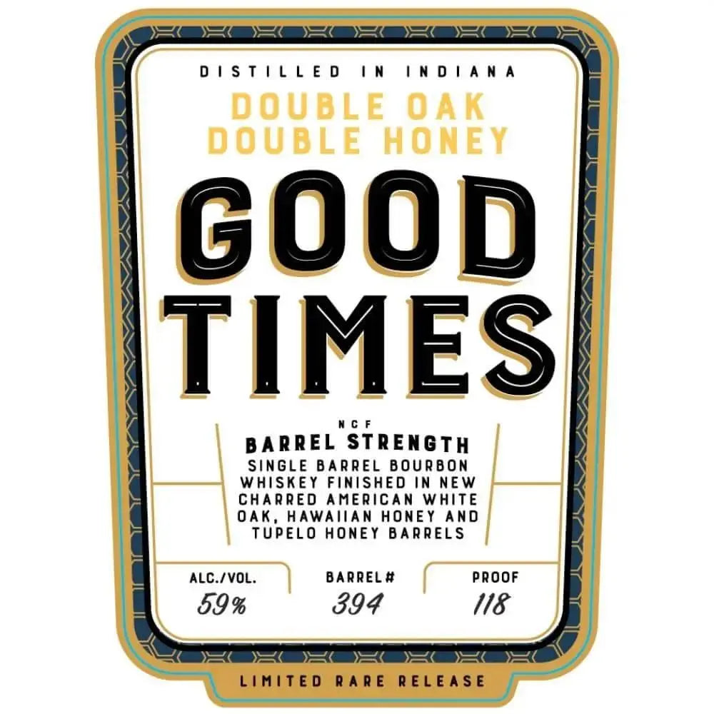 Good Times Double Oak Double Honey Bourbon - Main Street Liquor