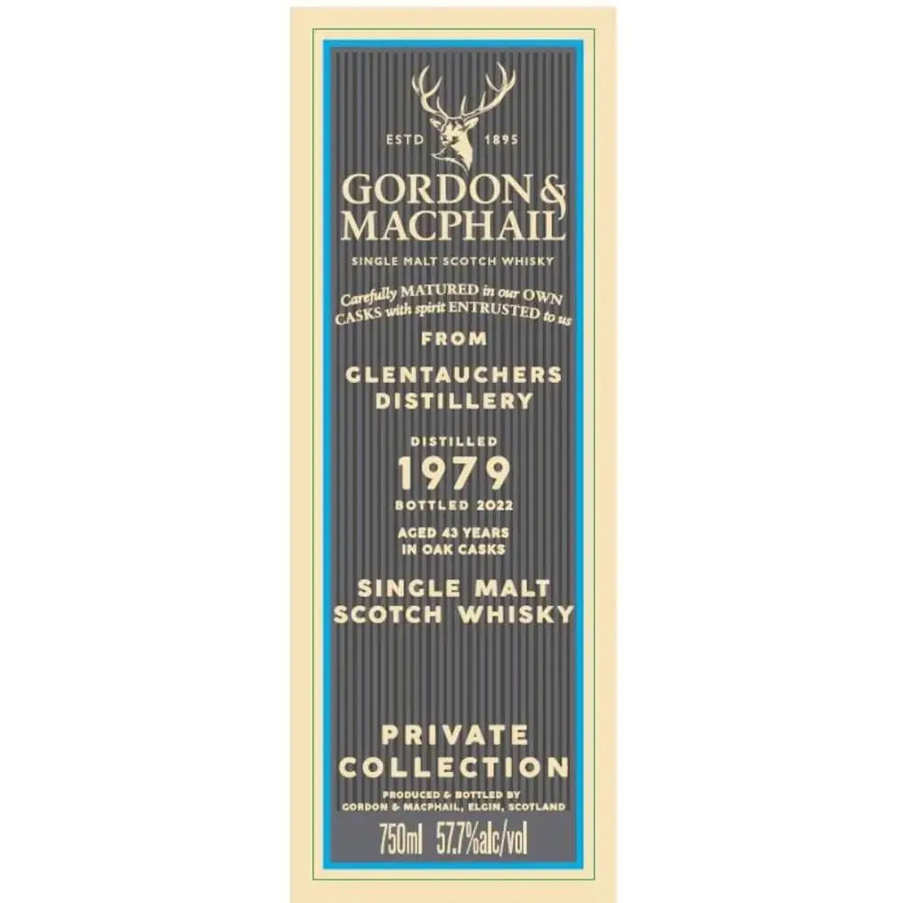 Gordon & Macphail 1979 Glentauchers 43 Year Old - Main Street Liquor