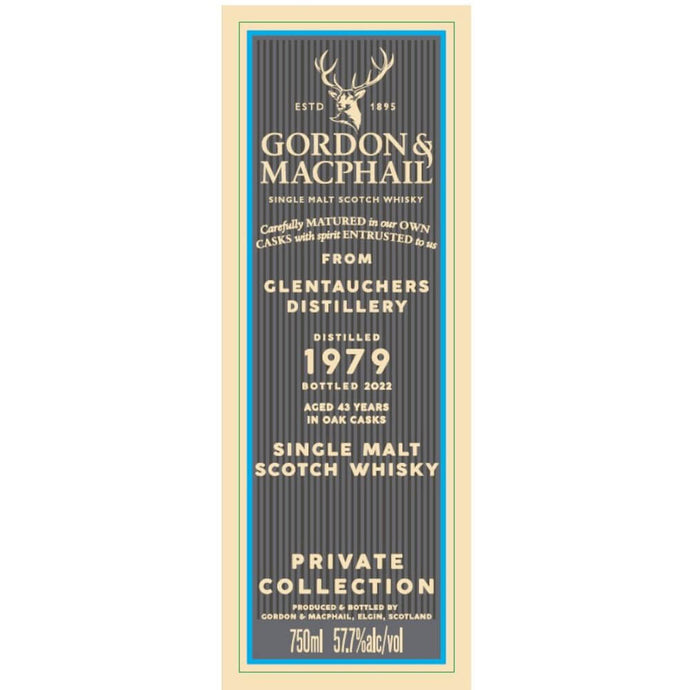 Gordon & Macphail 1979 Glentauchers 43 Year Old - Main Street Liquor