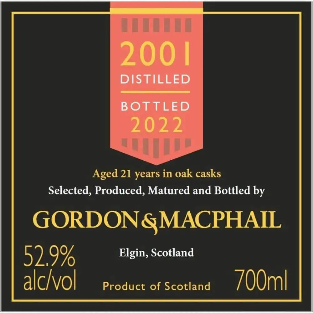 Gordon &amp; Macphail 2001 Macallan 21 Year Old - Main Street Liquor