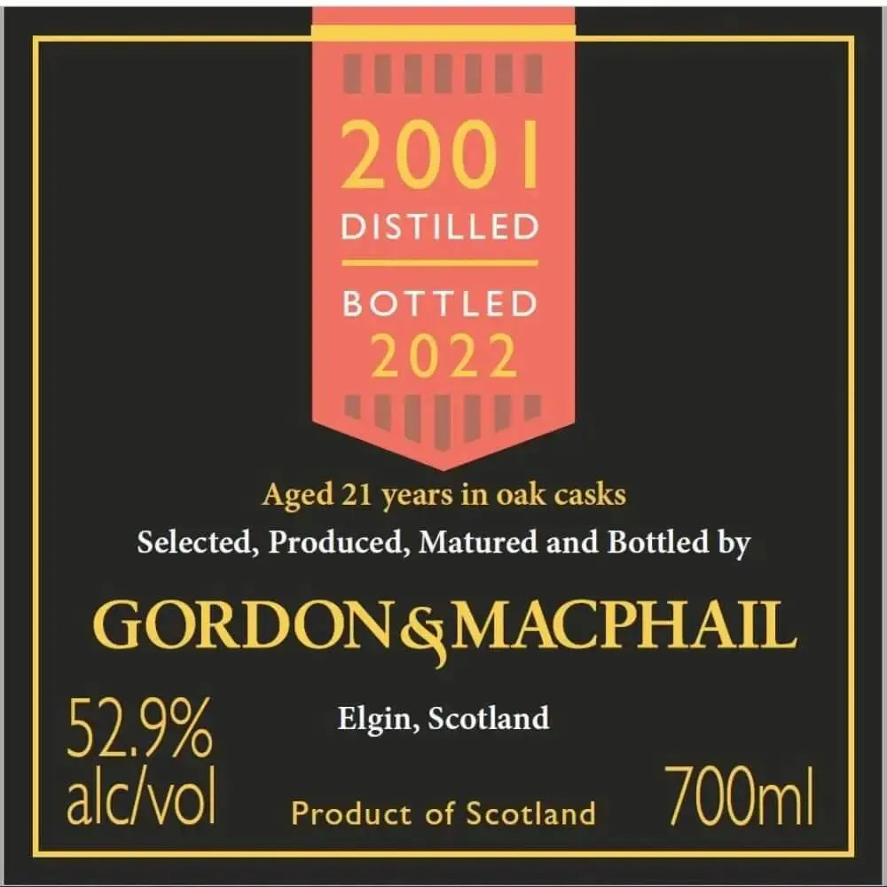 Gordon & MacPhail 2001 Speymalt from Macallan 21 Year Old - Main Street Liquor