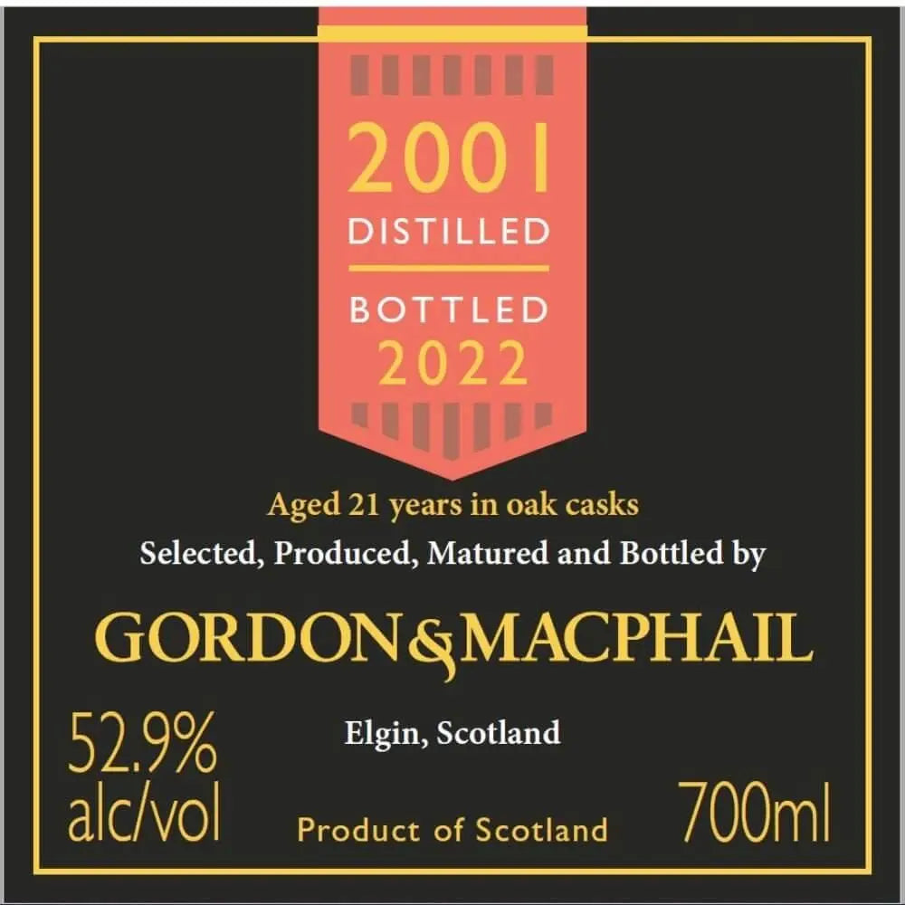 Gordon & MacPhail 2001 Speymalt from Macallan 21 Year Old - Main Street Liquor