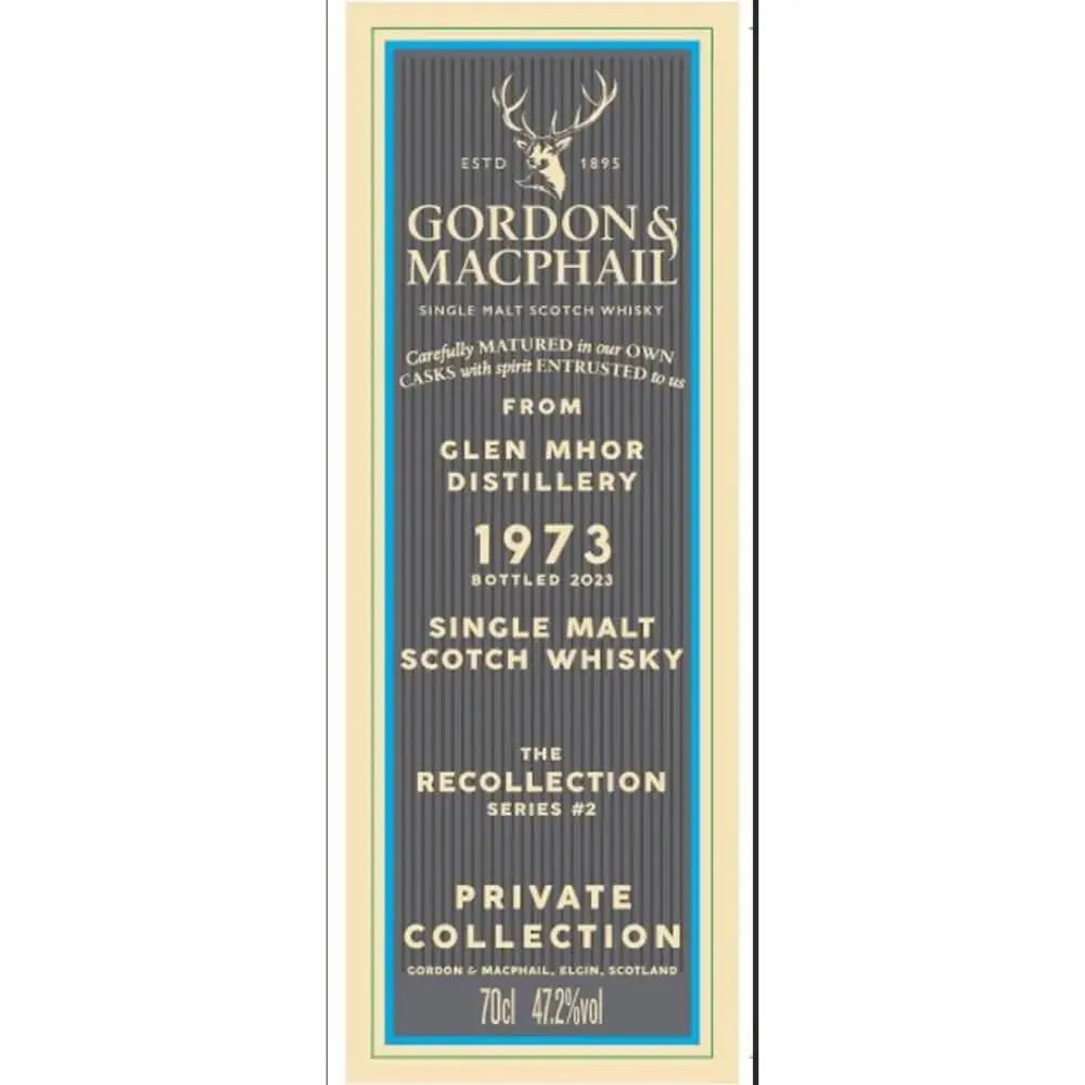Gordon & Macphail the Recollection Series 2 49 Year Glen Mhor Distillery - Main Street Liquor