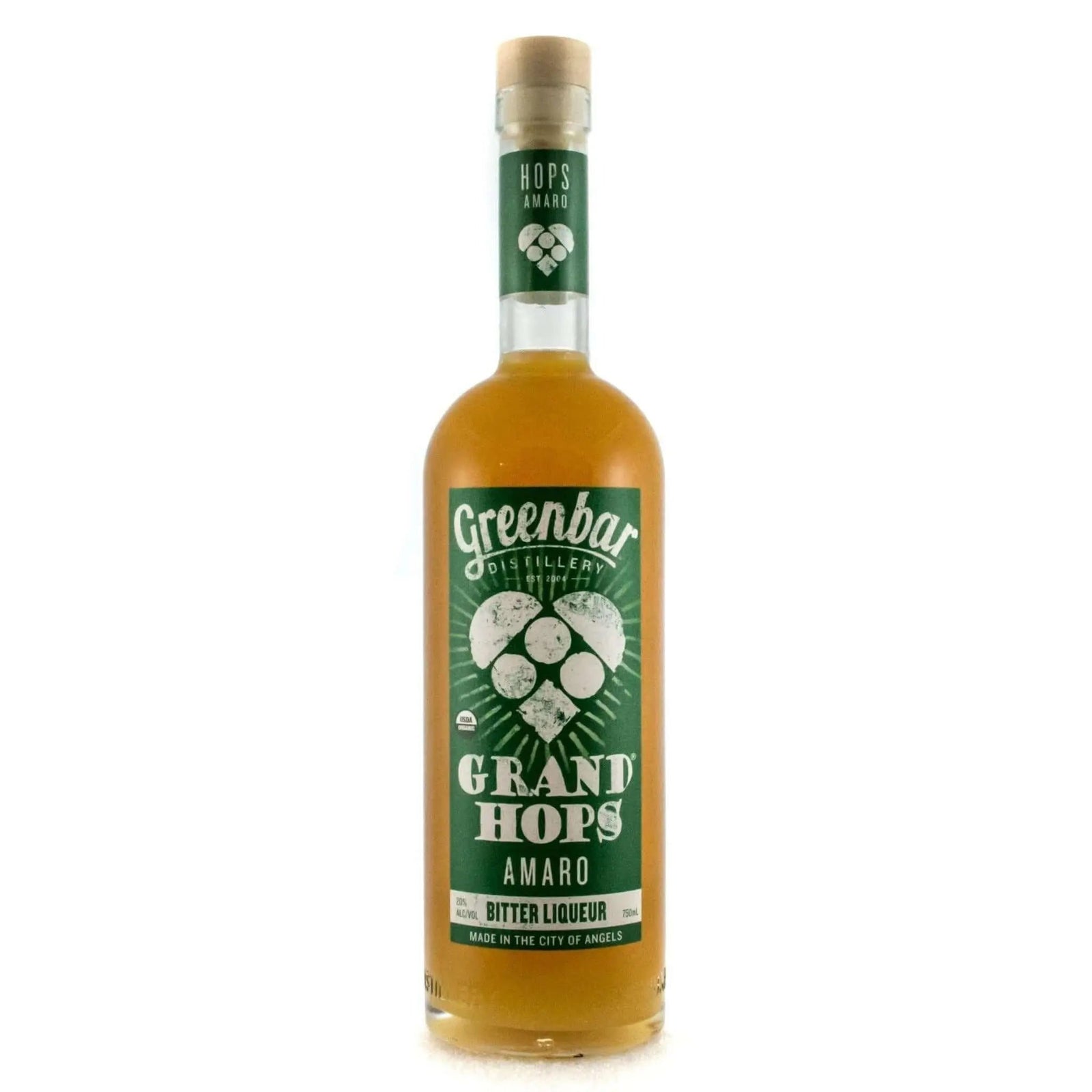 Grand Hops Amaro Organic Bitter Liqueur - Main Street Liquor
