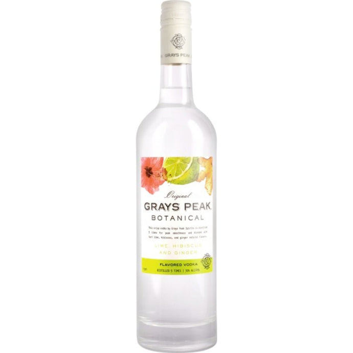 Grays Peak Lime Hibiscus & Ginger Vodka - Main Street Liquor