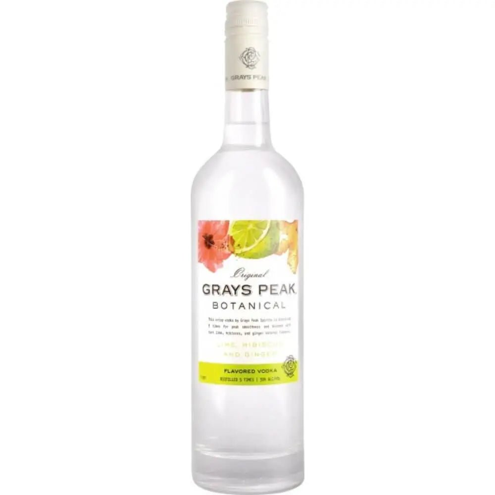 Grays Peak Lime Hibiscus &amp; Ginger Vodka - Main Street Liquor