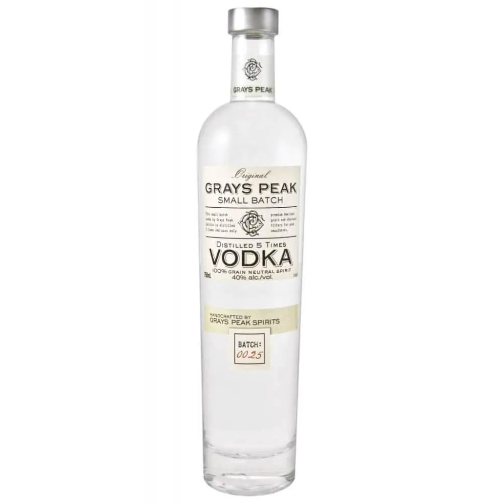 Grays Peak Vodka - Main Street Liquor