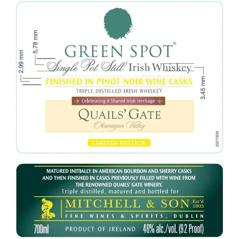 Green Spot Quail&