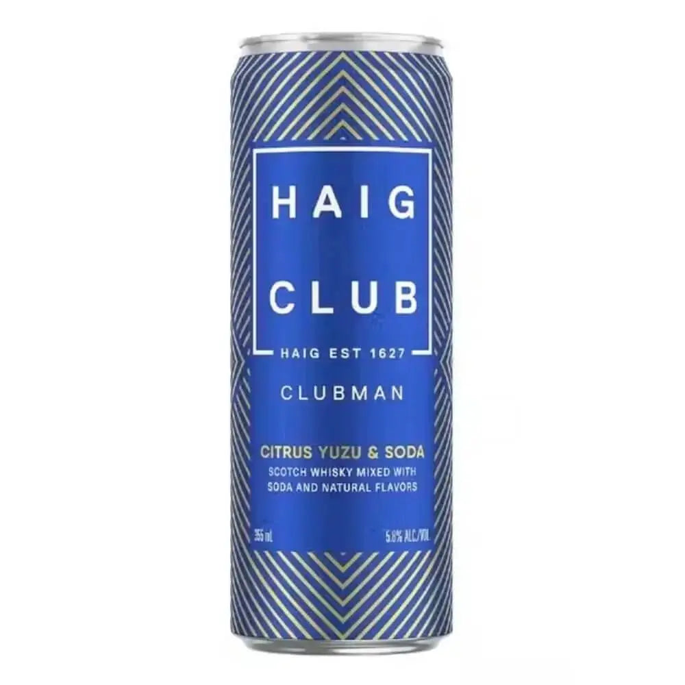 Haig Club Clubman Citrus Yuzu &amp; Soda By David Beckham - Main Street Liquor
