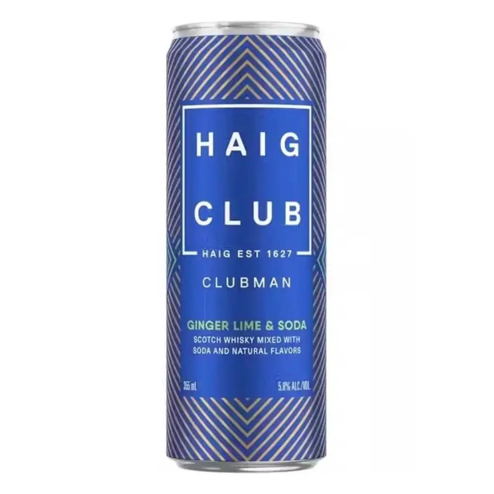Haig Club Clubman Ginger Lime &amp; Soda By David Beckham - Main Street Liquor