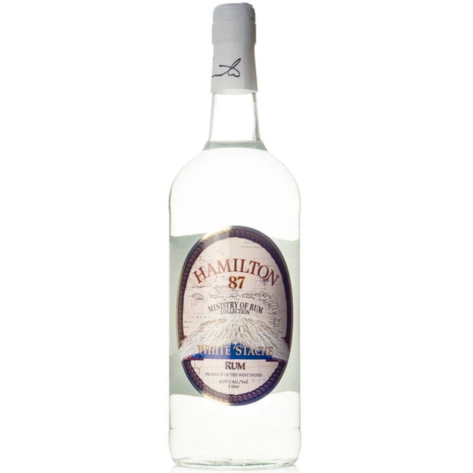 Hamilton 87 White Stache Rum 1L - Main Street Liquor