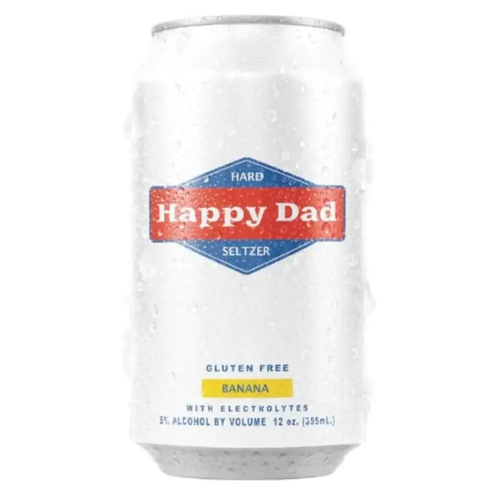 Happy Dad Banana Hard Seltzer Limited Edition 12pk - Main Street Liquor