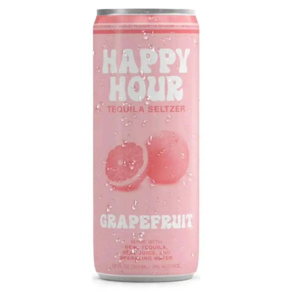 Happy Hour Grapefruit Tequila Seltzer 4PK - Main Street Liquor