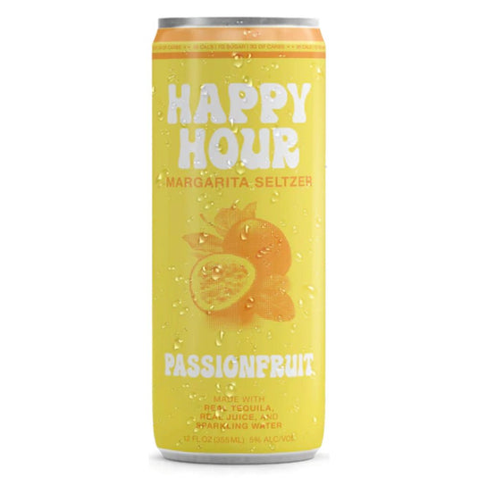 Happy Hour Passionfruit Margarita Seltzer 4PK - Main Street Liquor