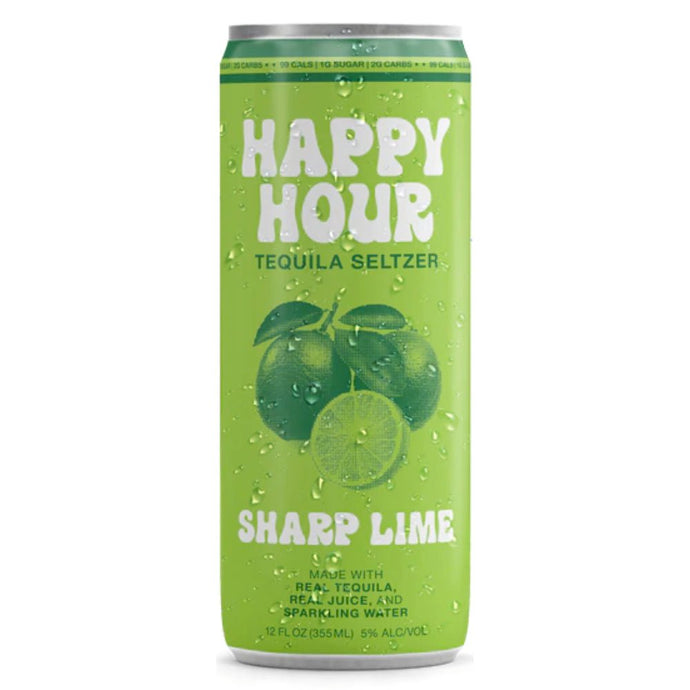 Happy Hour Sharp Lime Tequila Seltzer 4PK - Main Street Liquor