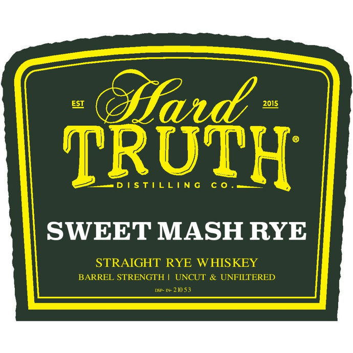 Hard Truth Sweet Mash Rye Whiskey - Main Street Liquor