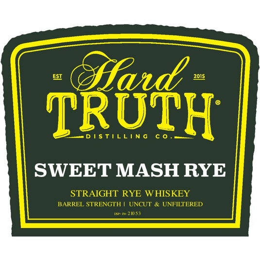 Hard Truth Sweet Mash Rye Whiskey - Main Street Liquor