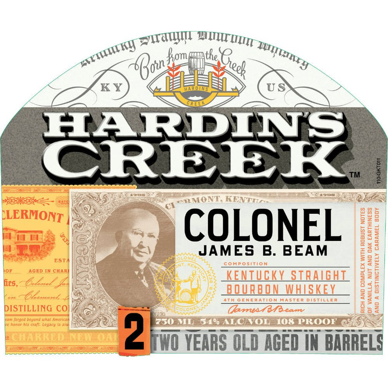 Load image into Gallery viewer, Hardin’s Creek Colonel James B. Beam Straight Bourbon - Main Street Liquor

