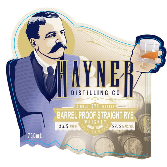 Hayner Distilling Barrel Proof Straight Rye - Main Street Liquor