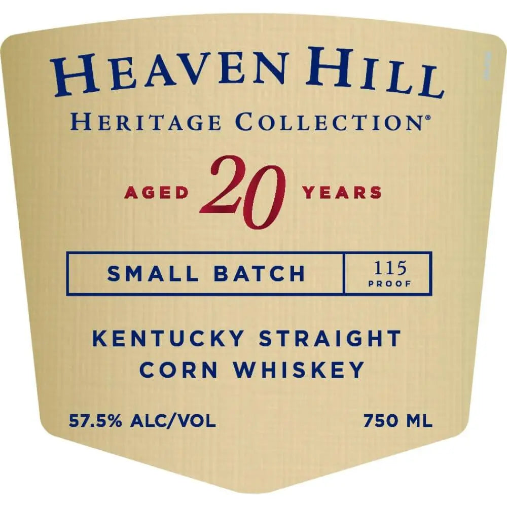 Heaven Hill Heritage Collection 20 Year Old Straight Corn Whiskey 2023 Edition - Main Street Liquor