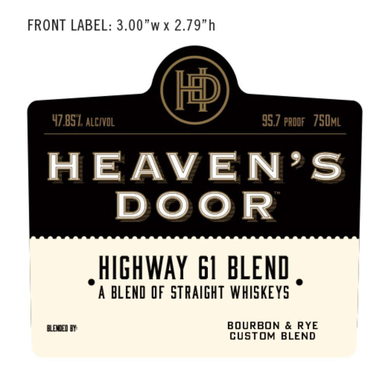 Load image into Gallery viewer, Heaven&#39;s Door Highway 61 Blend - Main Street Liquor
