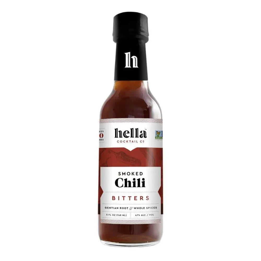 Hella Cocktail Smoked Chili Bitters 5 OZ - Main Street Liquor