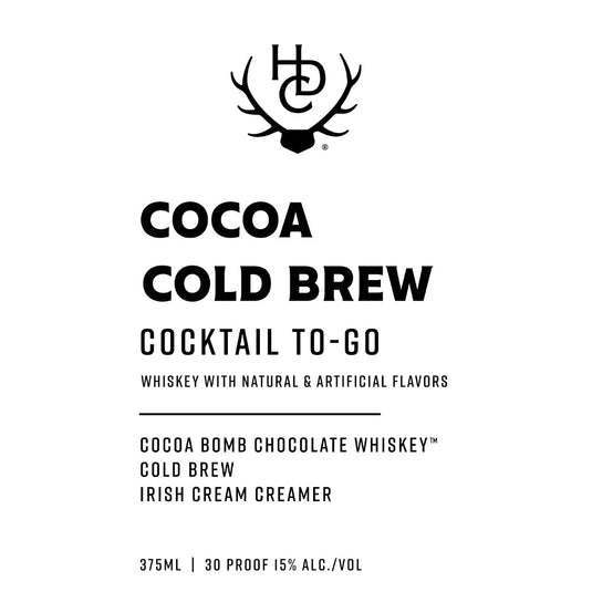 Heritage Distilling Cocoa Cold Brew Cocktail - Main Street Liquor