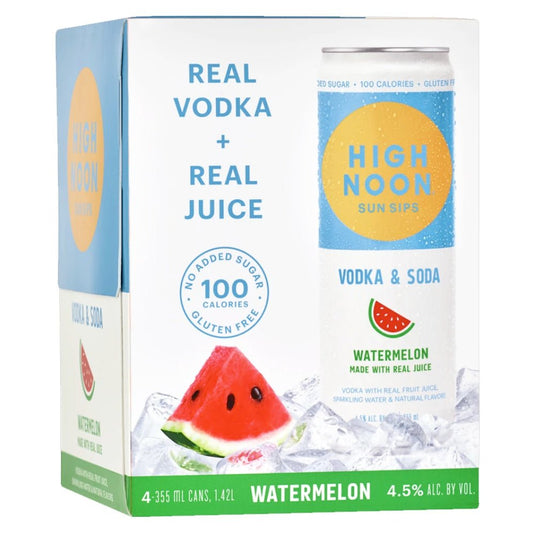 High Noon Watermelon 4 Pack - Main Street Liquor