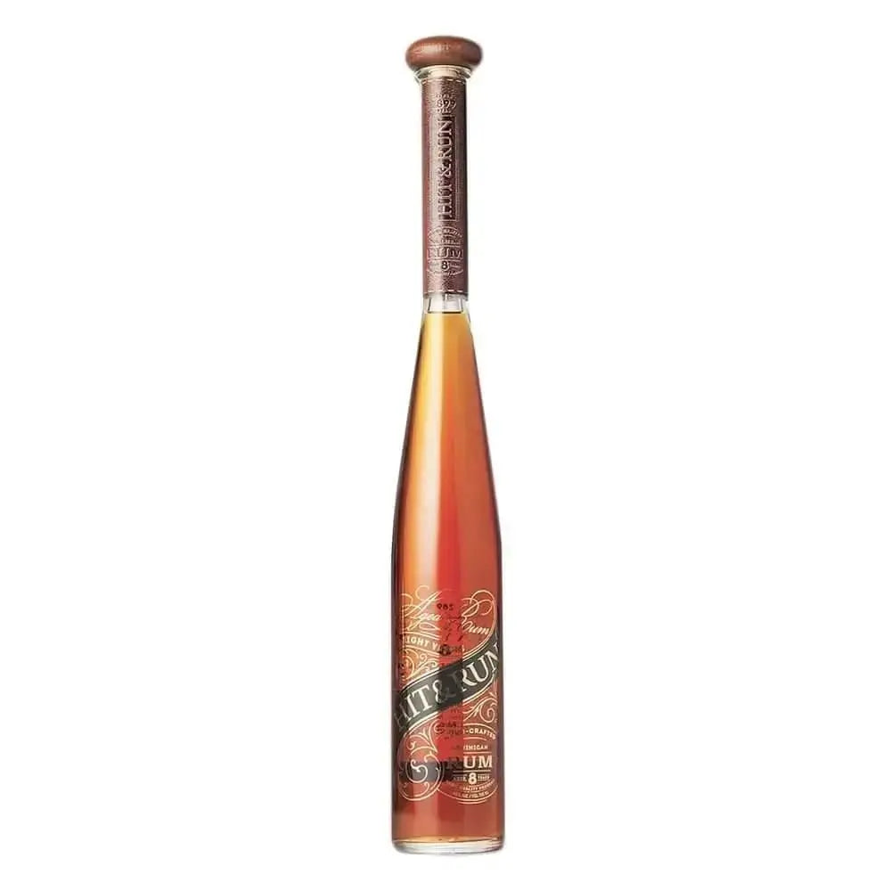 Hit &amp; Run 7 Year Old Dominican Rum Baseball Bat - Main Street Liquor
