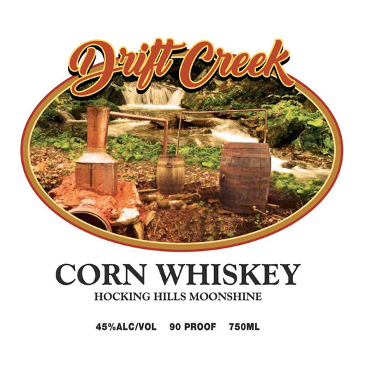 Hocking Hills Drift Creek Corn Whiskey - Main Street Liquor