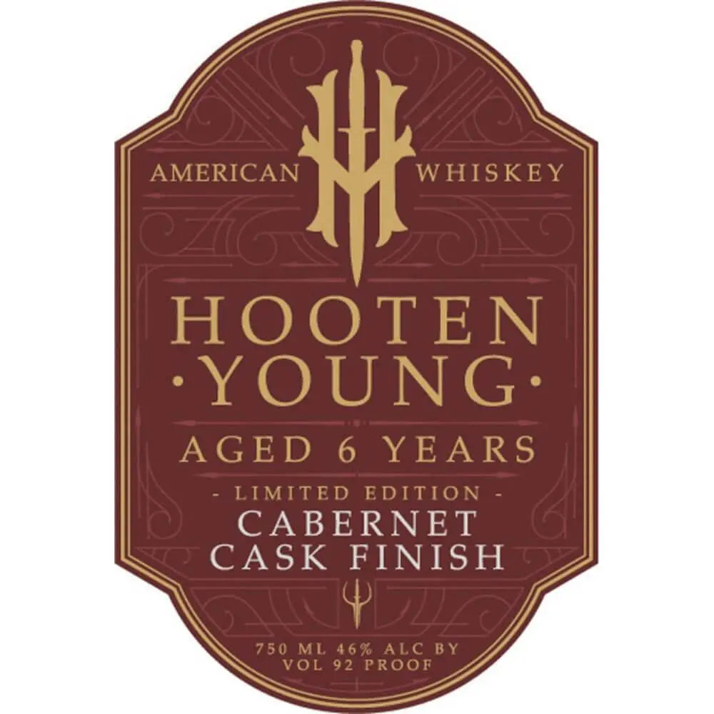 Hooten Young 6 Year Old Cabernet Cask Finish - Main Street Liquor