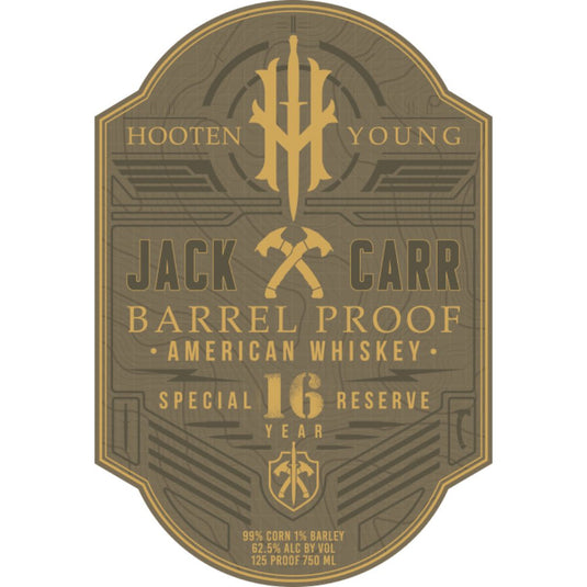 Hooten Young Jack Carr 16 Year Old Special Reserve Barrel Proof American Whiskey - Main Street Liquor