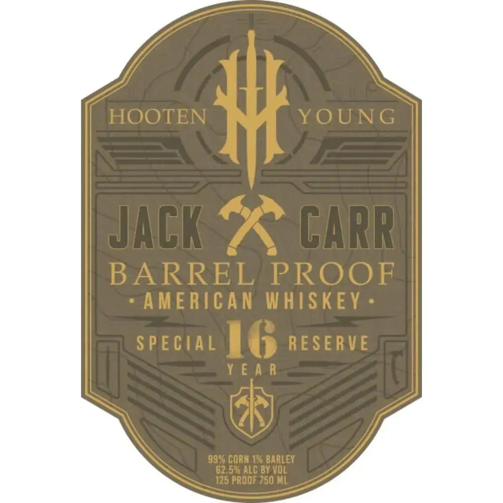 Hooten Young Jack Carr 16 Year Old Special Reserve Barrel Proof American Whiskey - Main Street Liquor