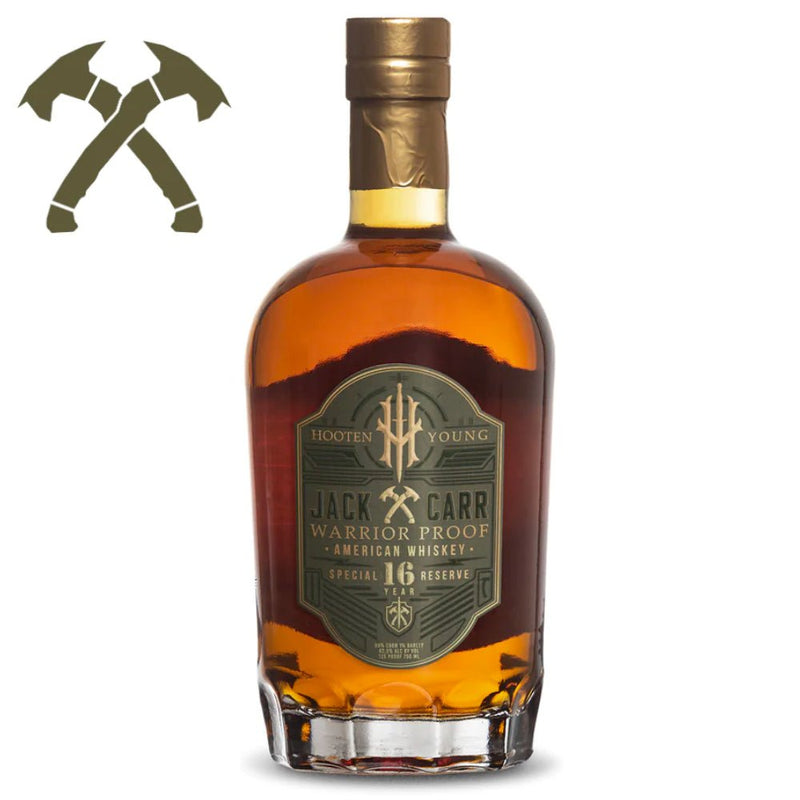 Load image into Gallery viewer, Hooten Young Jack Carr 16 Year Old Special Reserve Warrior Proof American Whiskey - Main Street Liquor

