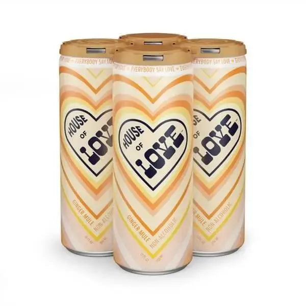 House Of Love Cocktails - Ginger Mule Mocktail 4 Pack - Main Street Liquor
