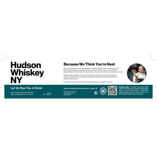 Hudson Let Us Rye You a Drink - Main Street Liquor