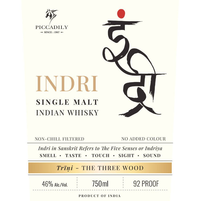 Load image into Gallery viewer, Indri Single Malt Indian Whisky Trīni - Main Street Liquor
