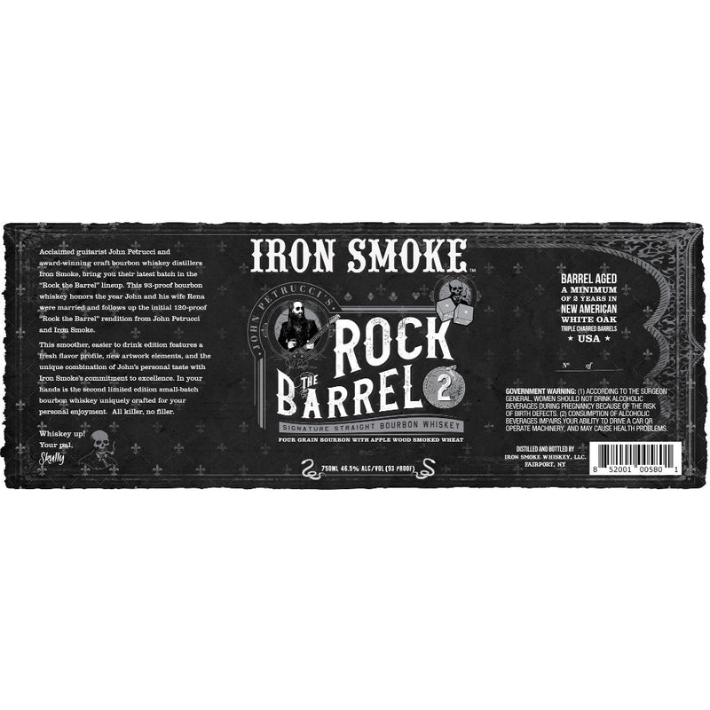 Load image into Gallery viewer, Iron Smoke Rock The Barrel Bourbon 2 By John Petrucci - Main Street Liquor
