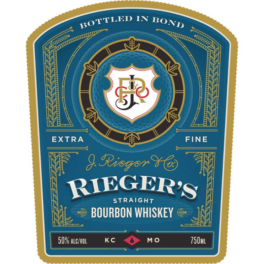 J. Rieger Bottled in Bond Straight Bourbon - Main Street Liquor