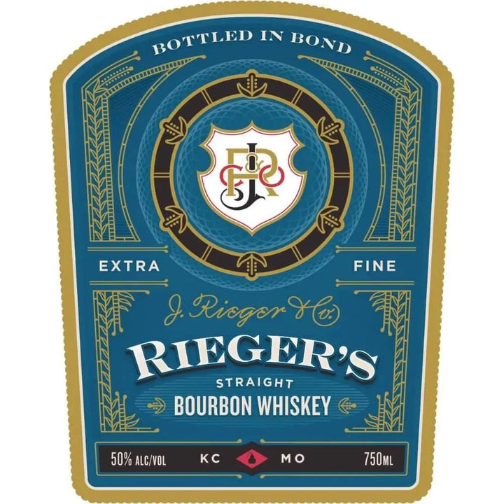 J. Rieger Bottled in Bond Straight Bourbon - Main Street Liquor