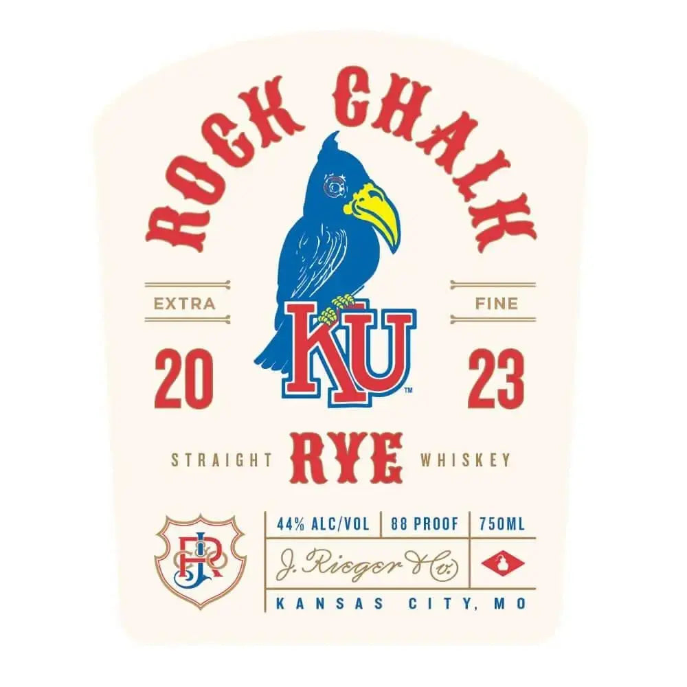 J. Rieger’s & Co. Rock Chalk Straight Rye 2023 Release - Main Street Liquor