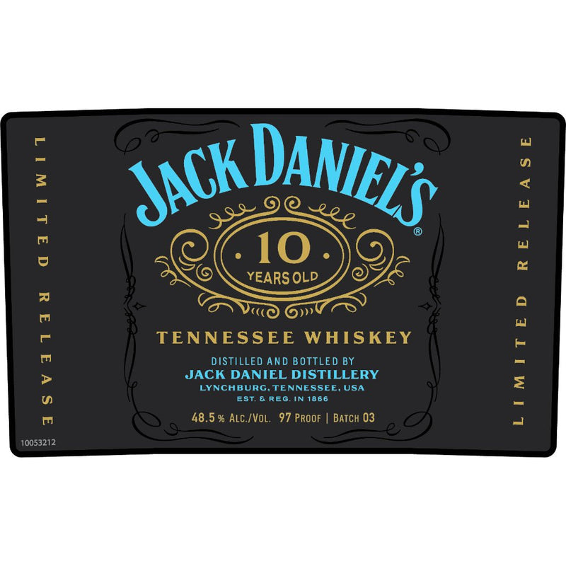 Load image into Gallery viewer, Jack Daniel&#39;s 10 Year Old Batch 03 Limited Release - Main Street Liquor
