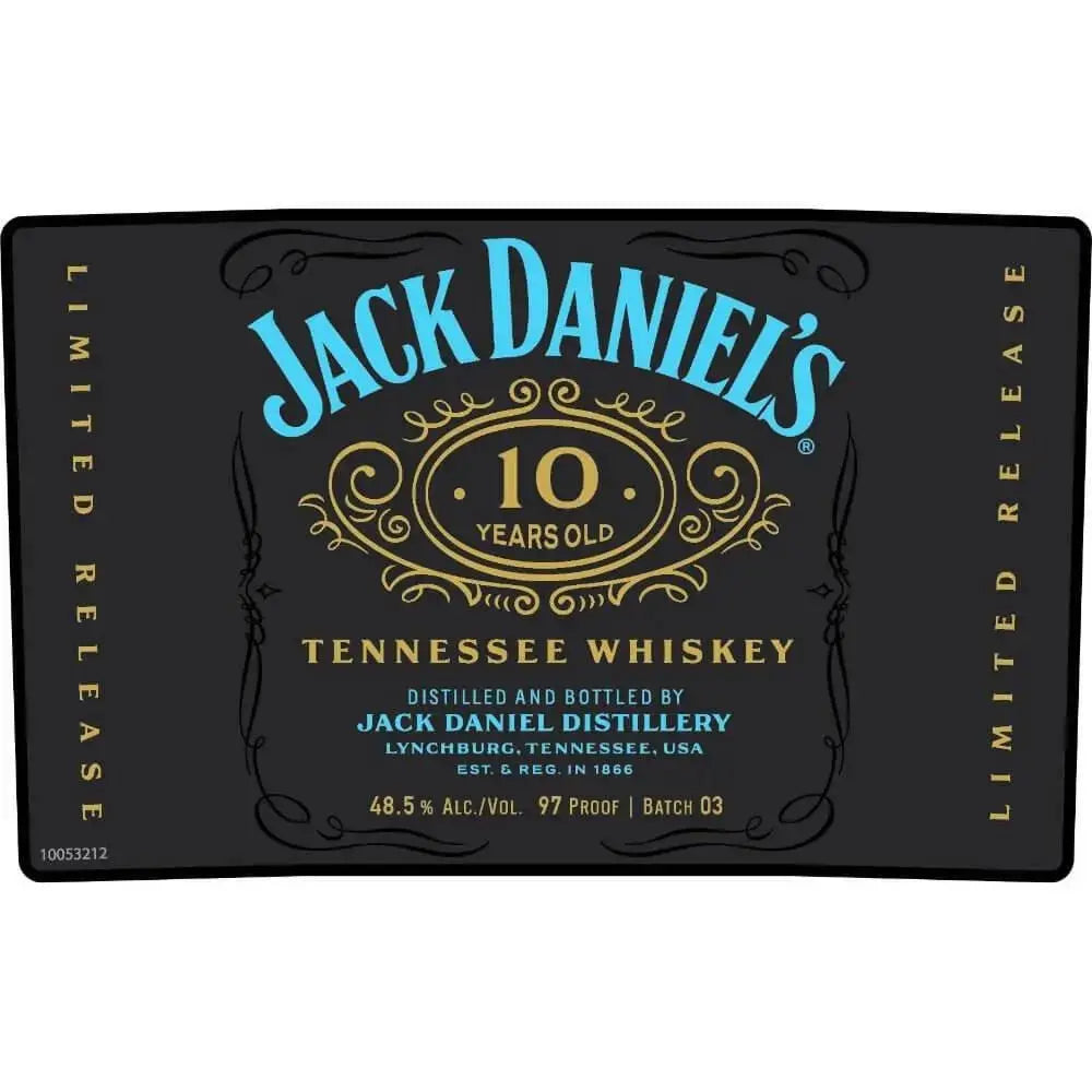 Jack Daniel's 10 Year Old Batch 03 Limited Release - Main Street Liquor