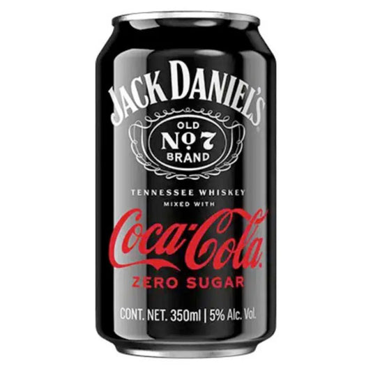 Jack Daniels Coca Cola Zero Sugar Canned Cocktail - Main Street Liquor
