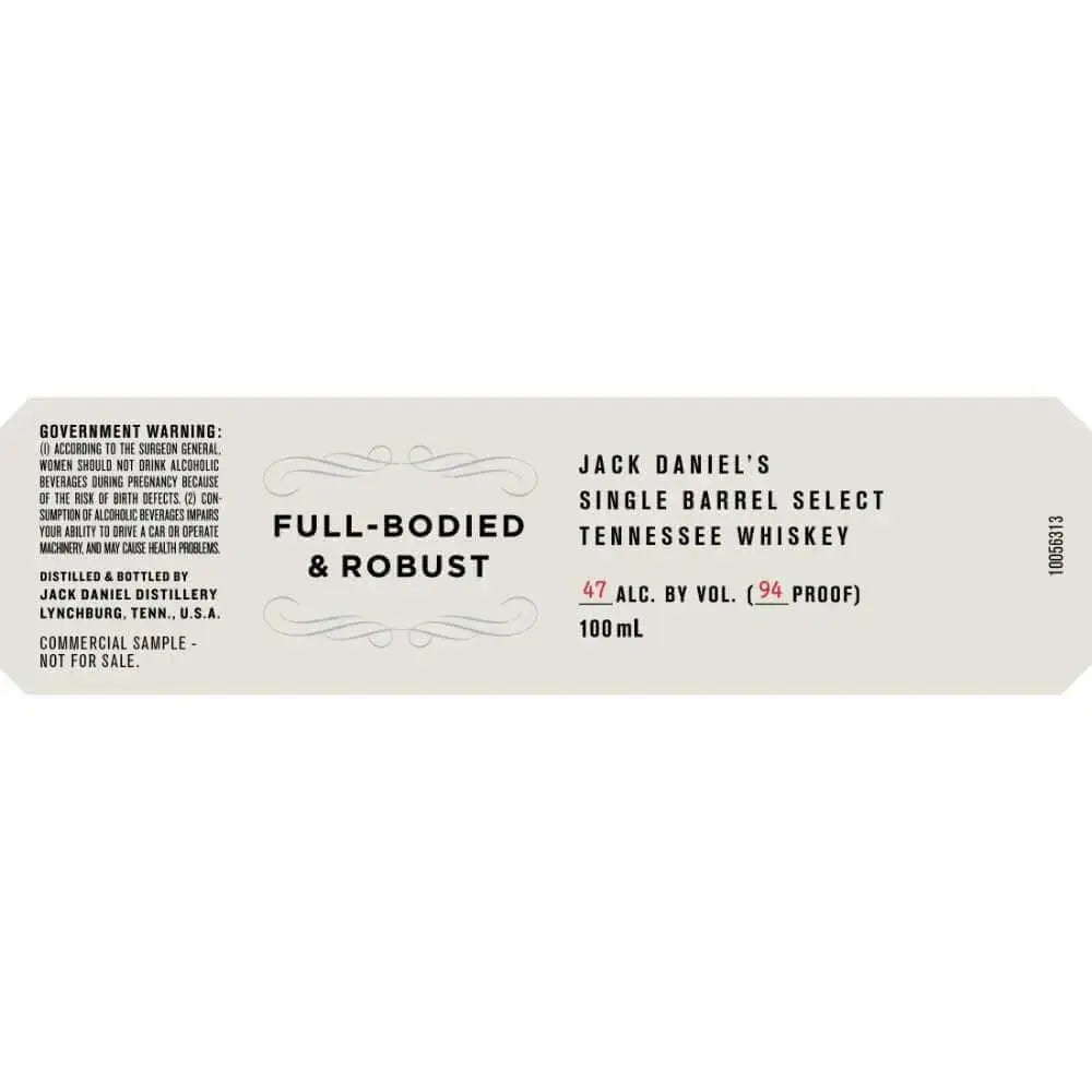 Jack Daniel’s Full - Bodied &amp; Robust Single Barrel Select - Main Street Liquor
