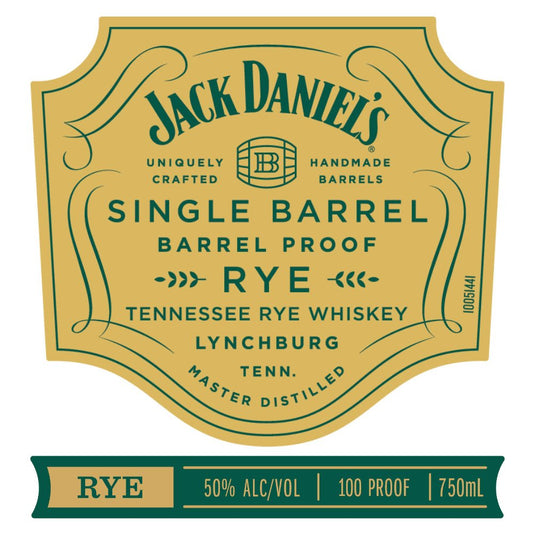 Jack Daniel's Single Barrel Barrel Proof Rye - Main Street Liquor